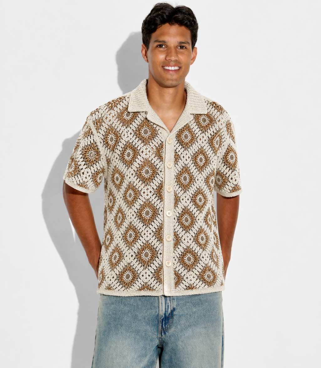 Eryk Crochet Top