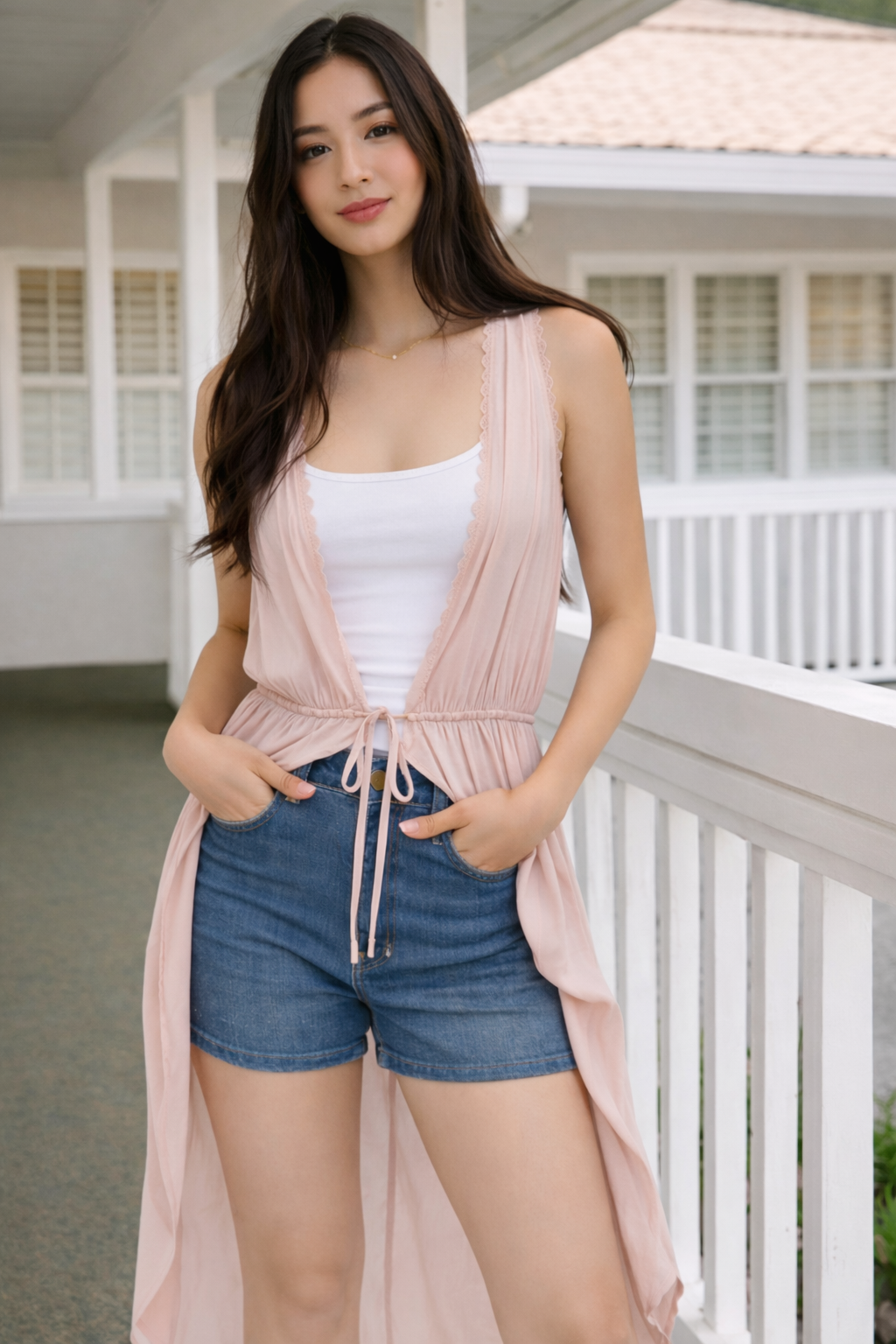 Emily Crochet Vest