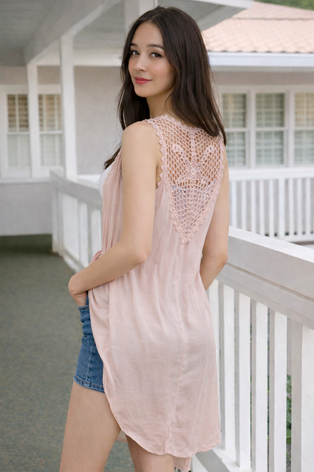 Emily Crochet Vest