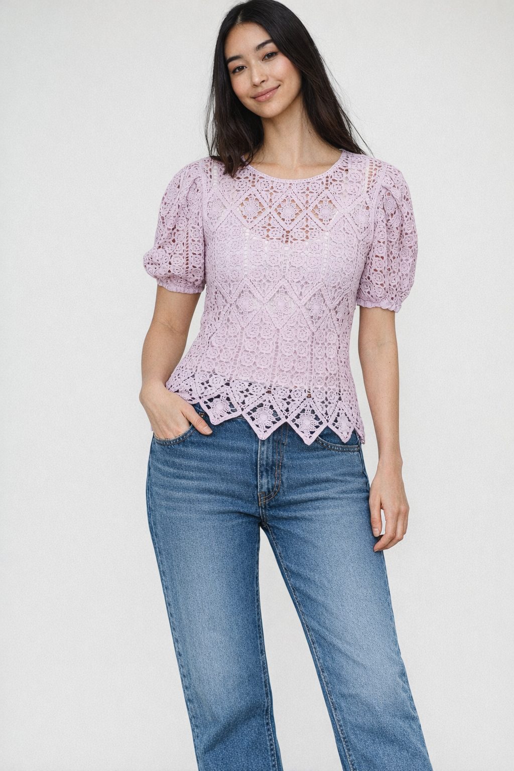 Emily Crochet Top