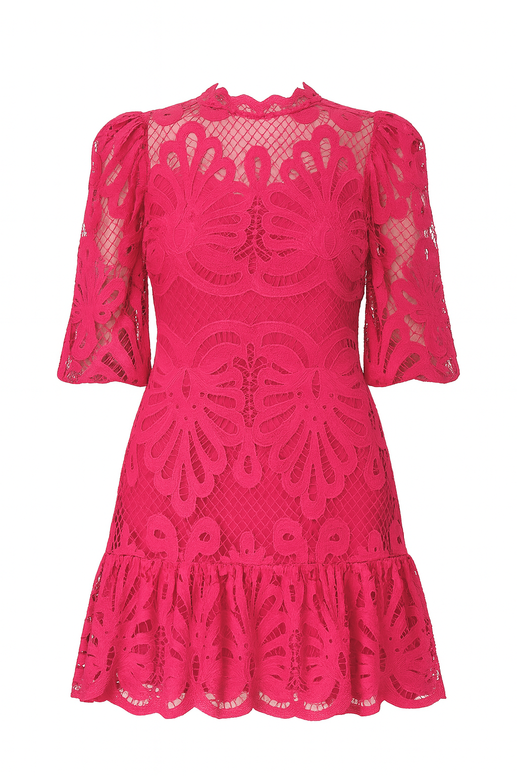 amelie lace dress Amlie set of chiffon and English lace