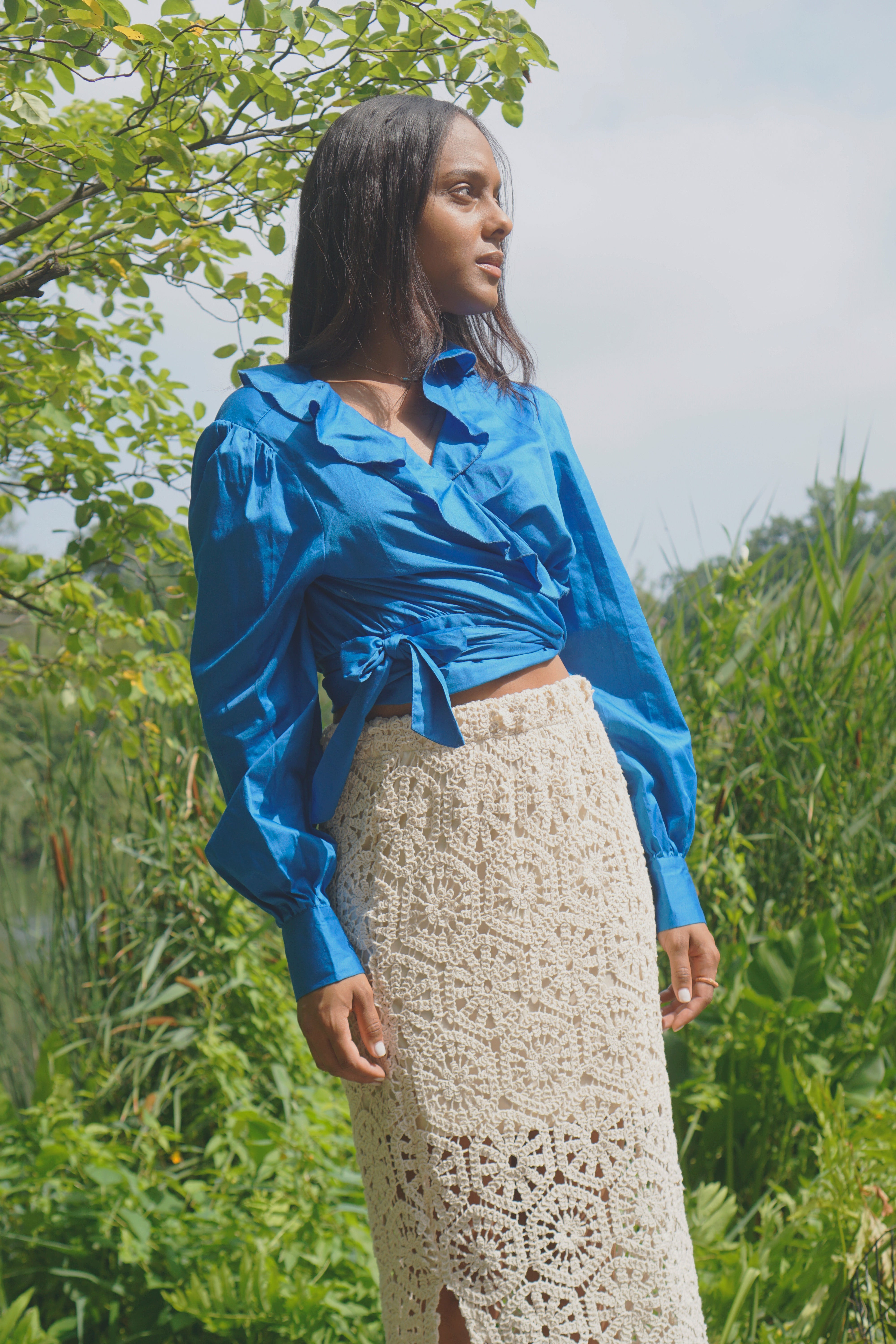Ruffle Blouse